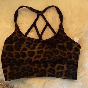 Virus Leopard Sports Bra